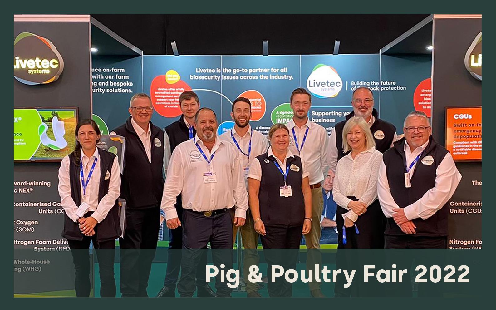 Livetec attends the Pig and Poultry Fair 2022!
