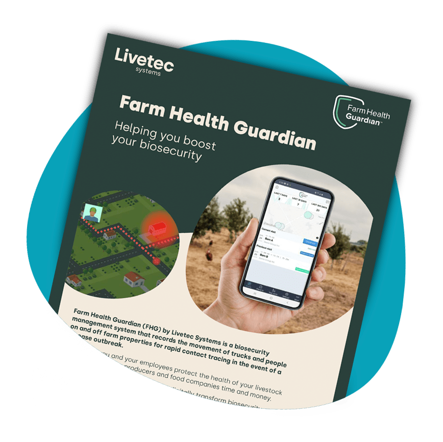 The Livetec on-farm product - The Farm Health Guardian product sheet