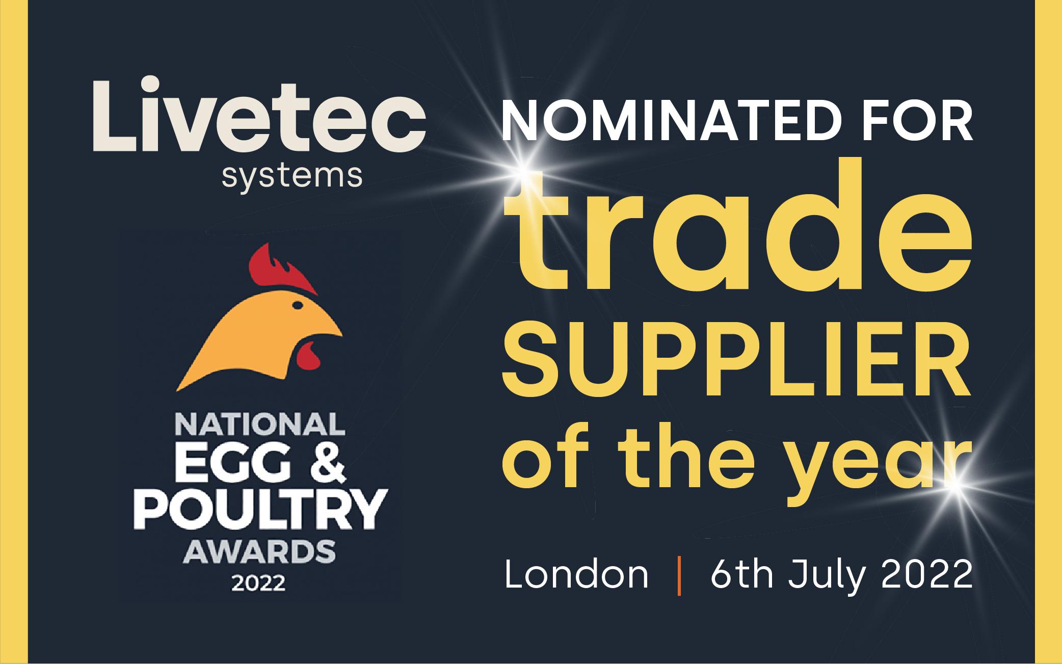The Livetec team attends the National Egg and Poultry Awards