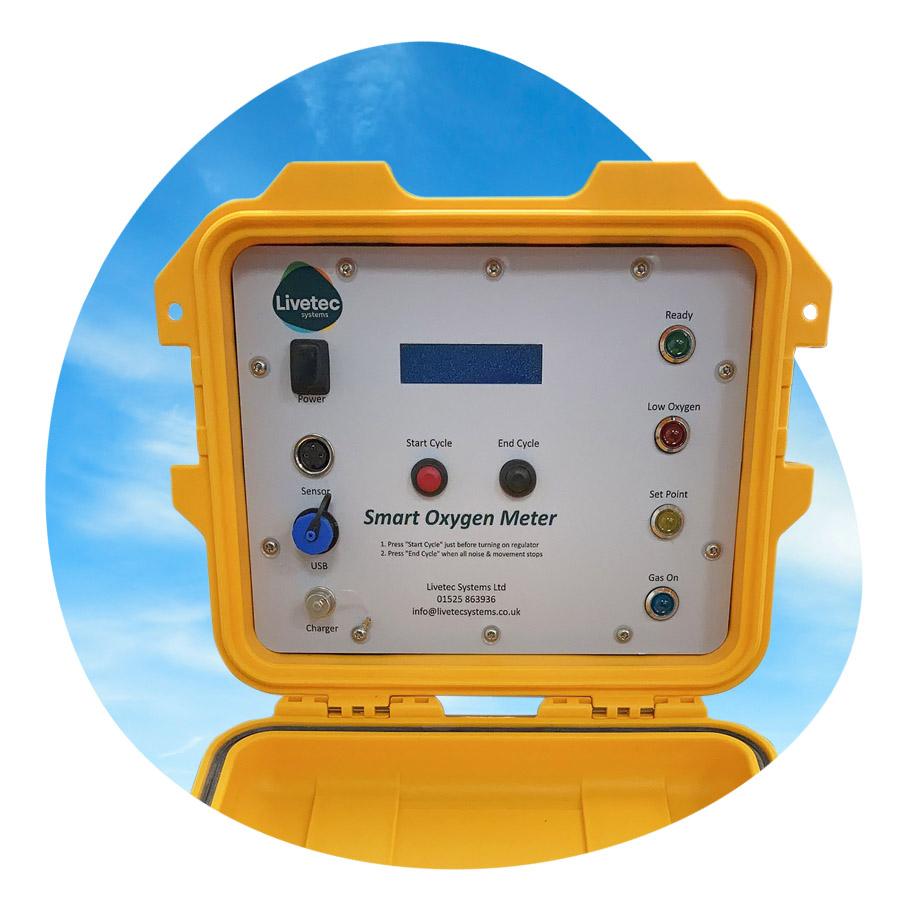 the smart oxygen meter is a multi-functional, proactive monitoring system for ensuring high animal welfare
