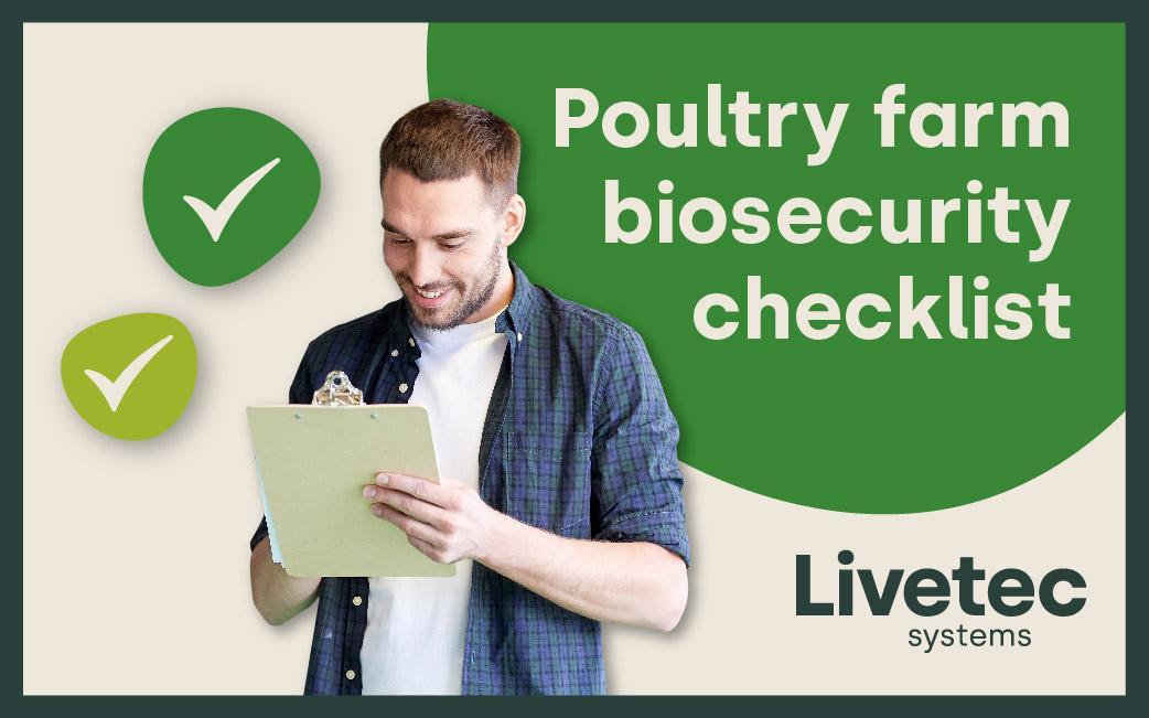 Poultry farm biosecurity checklist