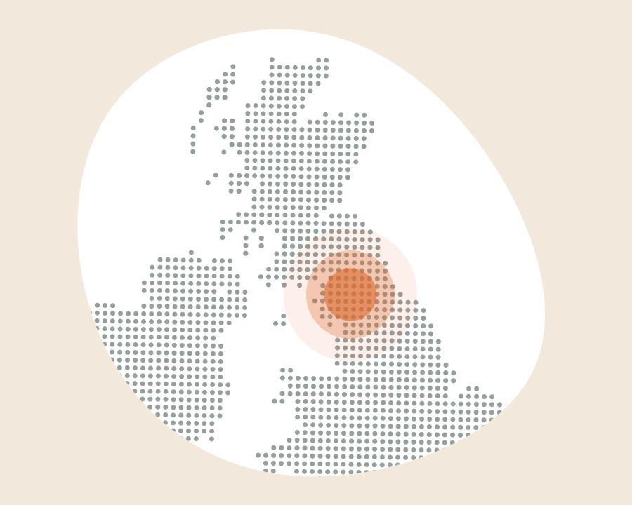 AI Map near Leominster, Hertfordshire