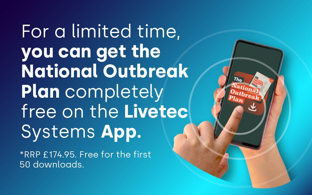 Prepare and protect the future of your farm: Download the National Outbreak Plan for free on the Livetec Systems App.