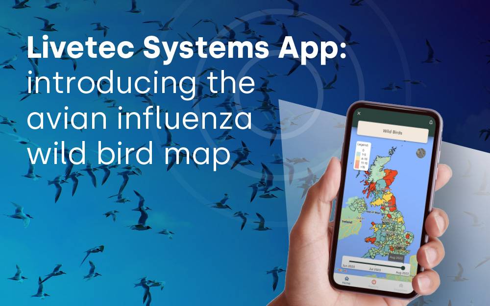 Livetec Systems App: introducing the avian influenza wild bird map