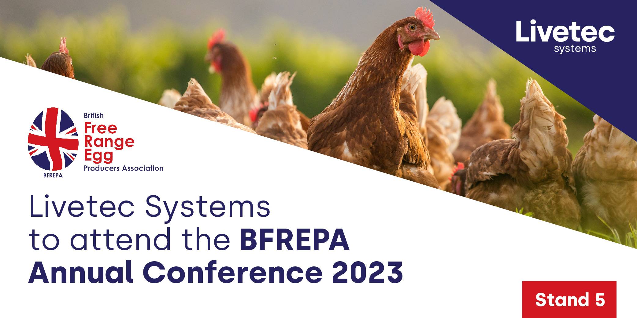 Livetec to attend the BFREPA Annual Conference 2023 blog graphic