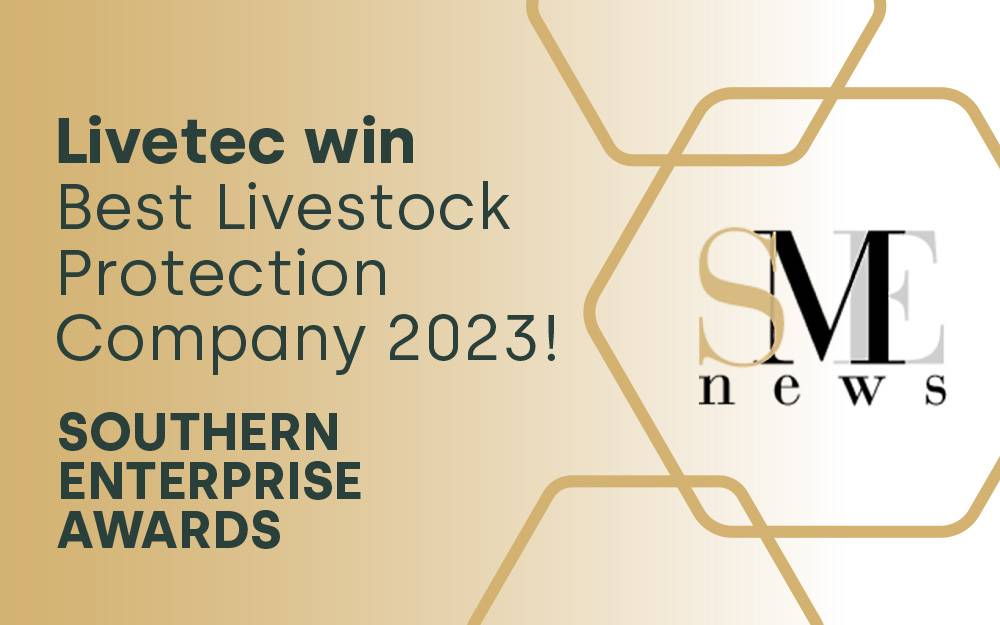 Livetec wins Best Livestock Protection Company 2023!