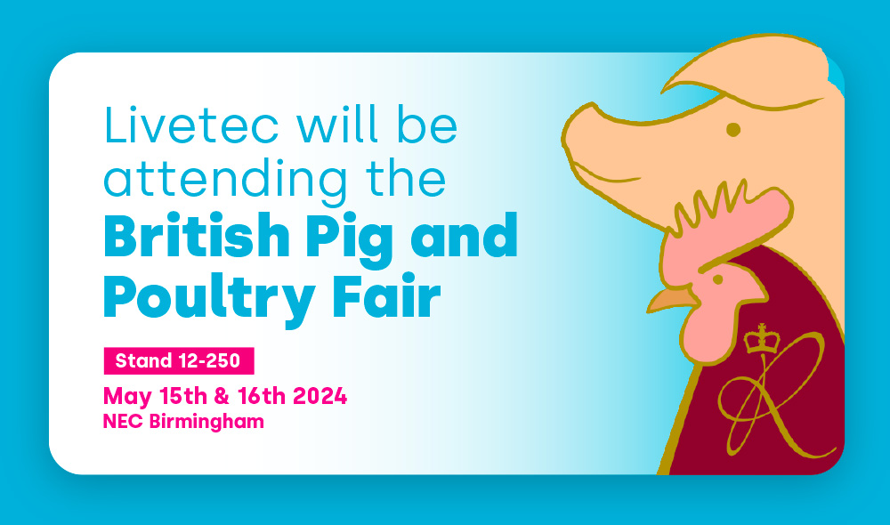 Livetec to exhibit at the Pig and Poultry Fair 2024!